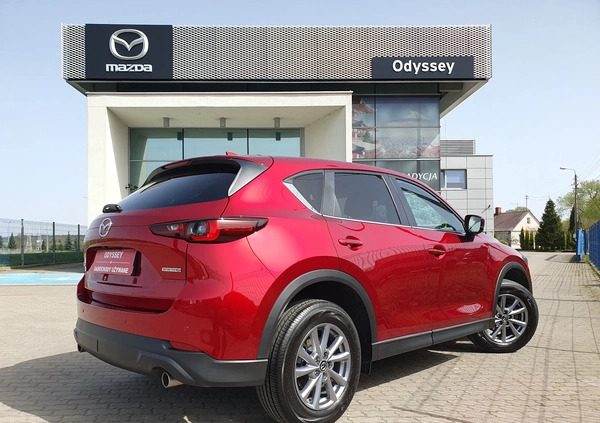 Mazda CX-5 cena 134900 przebieg: 11854, rok produkcji 2022 z Lidzbark małe 106